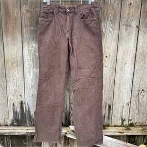 Lucky Brand 361 vintage straight pants brown